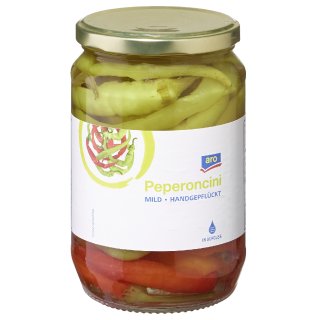 aro Peperoncini mild - 680 g Glas