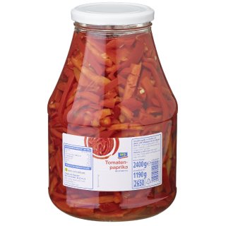 aro Tomatenpaprikastreifen - 2,65 kg Glas
