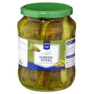 METRO Chef Gurkensticks - 670 ml Glas