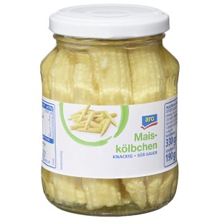 aro Maiskölbchen - 370 g Glas