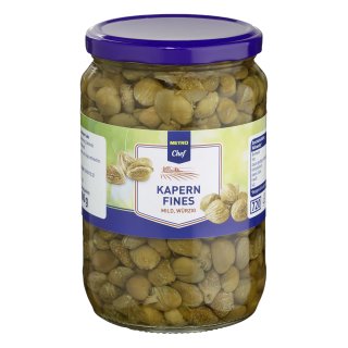 METRO Chef Kapern Fines - 700 g Glas