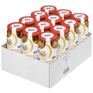 aro Geflügelwürstchen im Saitling - 12 x 250 g Gläser