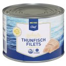 METRO Chef Thunfischfilets in Sonnenblumenöl - 1,88...