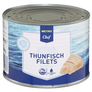 METRO Chef Thunfischfilets - 1,88 kg Dose