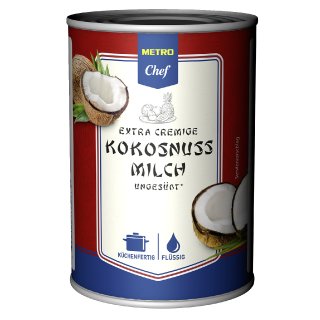 METRO Chef Kokosmilch 17% - 400 g Dose