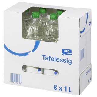 aro Tafelessig - 8 x 1 kg Packungen
