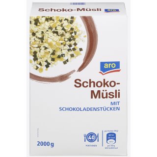 aro Schoko Müsli - 2 kg Faltschachtel