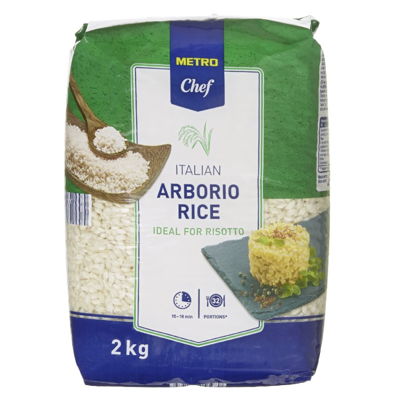 METRO Chef Risotto Reis - 2 kg Beutel