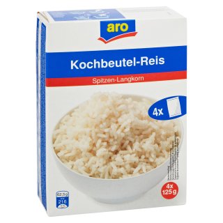 aro Spitzen-Langkorn Reis - 125 g Karton