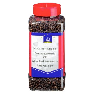 Horeca Select Schwarze Pfefferkörner - 500 g Dose