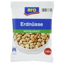 aro Erdnüsse würzig-pikant - 150 g Packung