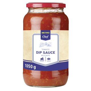METRO Chef Tomato Dip Sauce Medium - 1,05 kg Glas