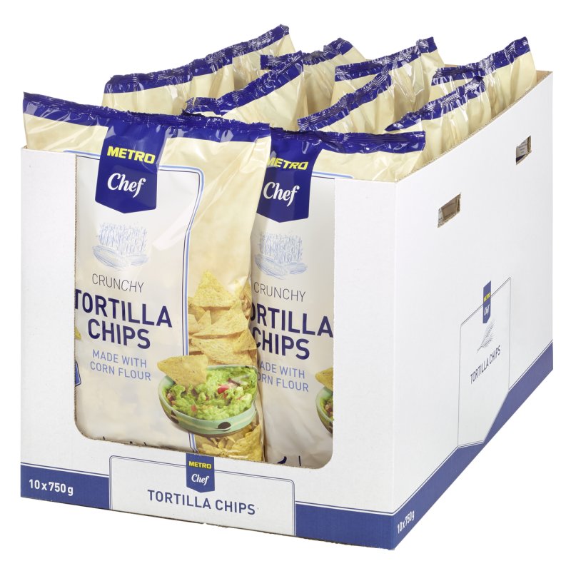 METRO Chef Tortilla Chips 10 X 750 G Beutel metro-chef-tortilla-chips-10-x-750-g-beutel