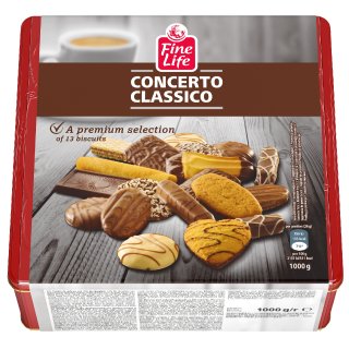Fine Life Gebäckmischung Concerto Classico - 1 kg Dose