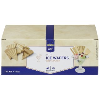 METRO Chef Eiswaffel Mix - 660 g Stück