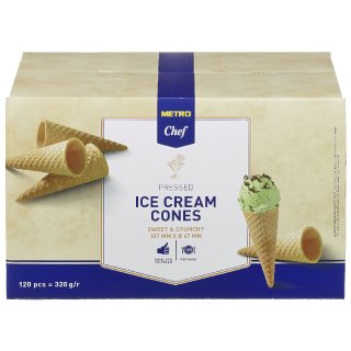 METRO Chef Eistüten gepresst - 320 g Stück