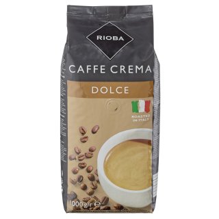 Rioba Caffee Crema Dolce - 1,00 kg Beutel