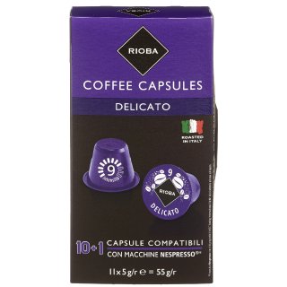 Rioba 10+1 Kapseln Delicato