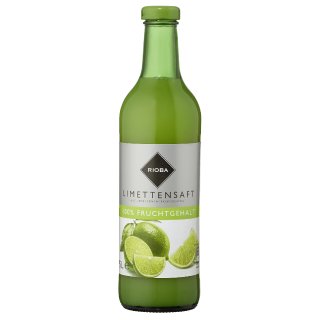 Rioba Limettensaft - 6 x 0,75 l Flaschen
