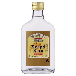 Landhaus Doppelkorn 38 % Vol. - 0,20 l Flasche