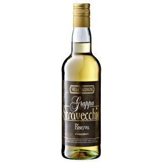 Villa Mazzolini Grappa Stravecchia Riserva 38 % Vol. - 6 x 0,70 l Flaschen