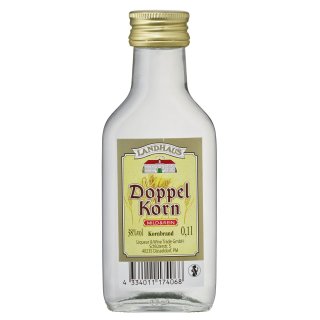 Landhaus Doppelkorn 38 % Vol. - 0,10 l Flasche