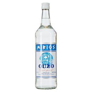 Mirios Ouzo 37,5 % 1,00 l - 1,00 l Flasche