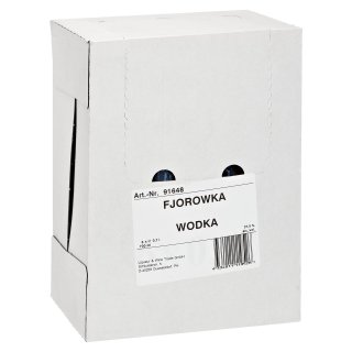 Fjorowka Wodka 37,5 % Vol. - 6 x 0,70 l Flaschen