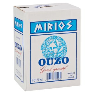 Mirios Ouzo 37,5 % Vol. - 6 x 0,70 l Flaschen