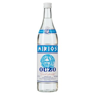 Mirios Ouzo 37,5 % Vol. - 0,70 l Flasche