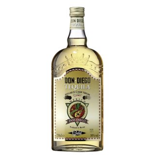Don Diego Tequila Gold 38 % Vol. - 6 x 0,70 l Flaschen