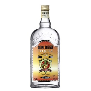 Don Diego Tequila Silver 38 % Vol. - 6 x 0,70 l Flaschen