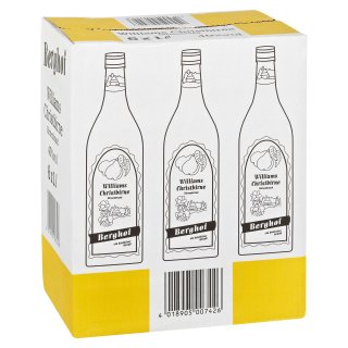 Berghof Williams Christ Birne 40 % Vol. - 6 x 1,00 l Flaschen