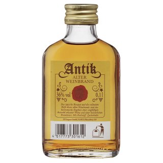 Antik Alter Weinbrand V.S.O.P 36 % Vol. - 0,10 l Flasche