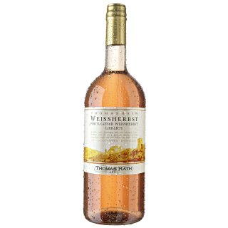 Thomas Rath Portugieser Weißherbst QBA  Weißwein - 6 x 1,00 l Flaschen