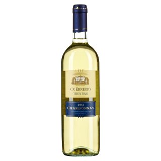 Ca Ernesto Chardonnay DOC Weißwein elegant, trockenfrischfruchtig - 6 x 0,75 l Flaschen