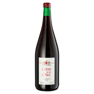 Cerro de la Cruz Spanischer Tafelwein rot Rotwein - 6 x 1,00 l Flaschen