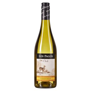 Los Pagos Chardonnay Weißwein trocken - 0,75 l Flasche