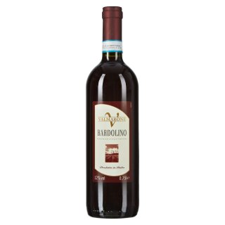 Valmarone Bardolino Rotwein trocken - 0,75 l Flasche