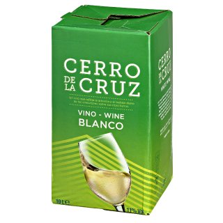Wine Spain Cerro De La Cruz Weißwein trocken - 10,00 l Flasche