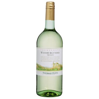 Thomas Rath Weißburgunder QBA Weißwein trocken - 1,00 l Flasche