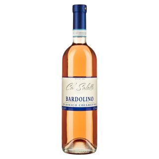 Casaletti Ca Saletti Bardolino Classico Chiaretto D.O.C. Roséwein trocken - 6 x 0,75 l Flaschen