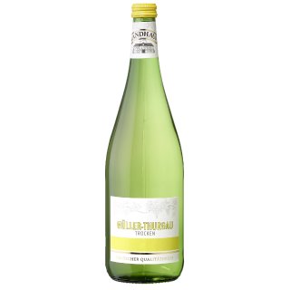 Landhaus Müller - Thurgau trocken Weißwein Honigmelone, Mirabelle - 1,00 l Flasche