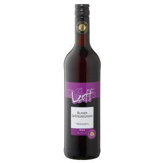 Leoff Spätburgunder QBA trocken Rotwein - 0,75 l Flasche