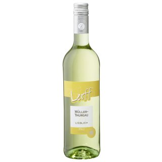 Leoff Müller-Thurgau Weißwein lieblich - 0,75 l Flasche