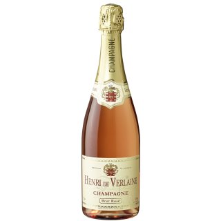 Henri de Verlaine Brut Rosé Champagner 12,5% vol. (750ml Flasche)