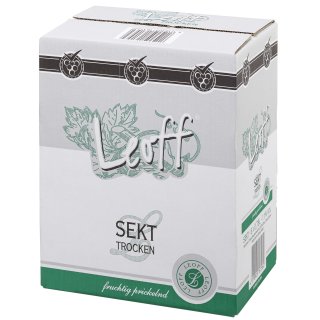 Sparkling Wine Leoff Sekt trocken - 6 Flaschen