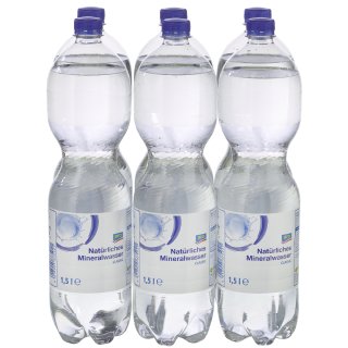 aro Mineralwasser Classic - 6 x 1,50 l Flaschen