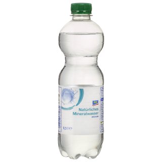 aro Mineralwasser Medium - 0,50 l Flasche