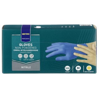 METRO Professional Nitril Handschuhe Puderfrei XL